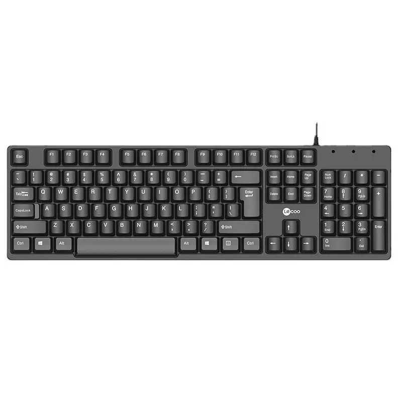 Lecoo CM101 Wired Keyboard Mouse Cover Black - Image 9
