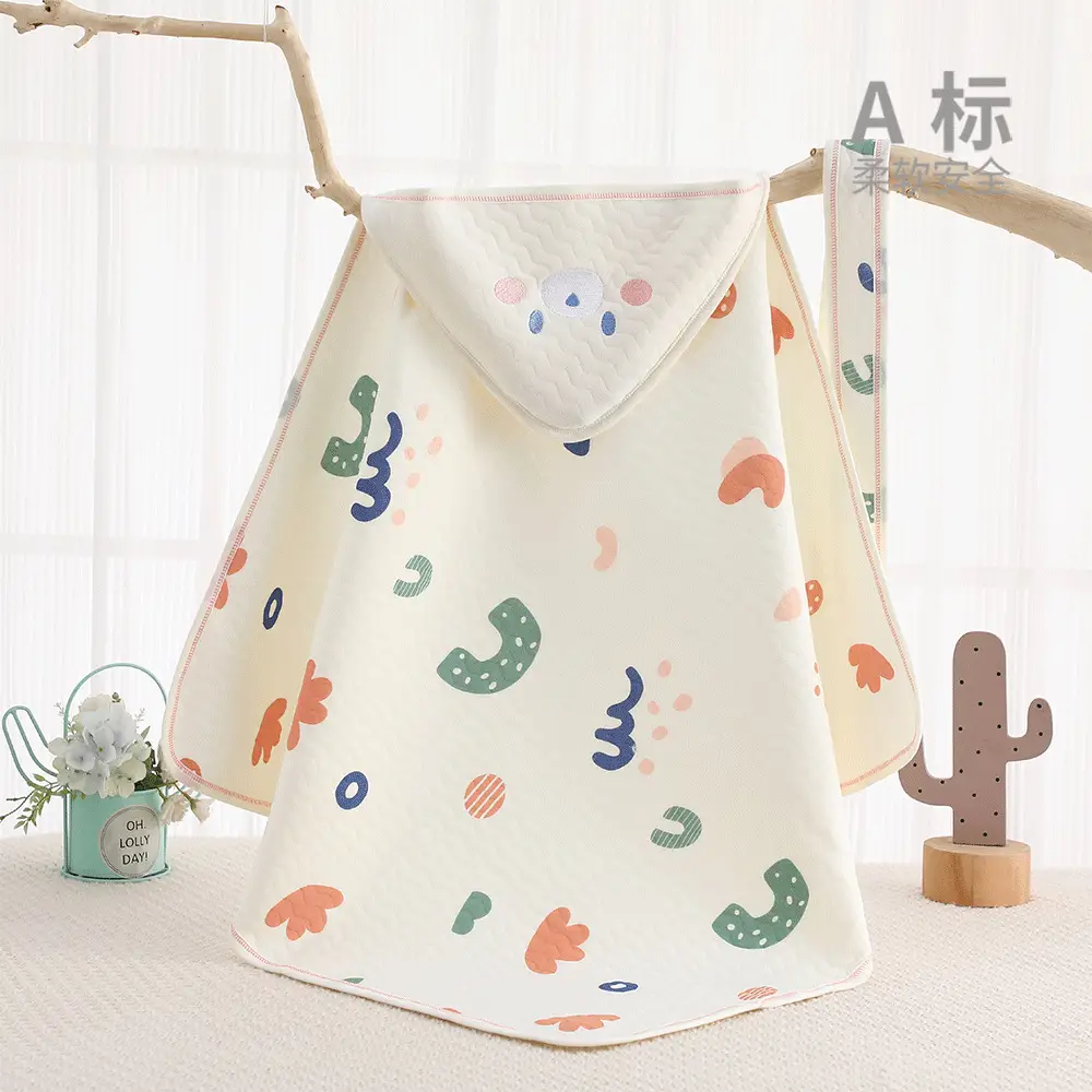 Baby Wrap Towel Four Seasons Air Layer Holding Quilt