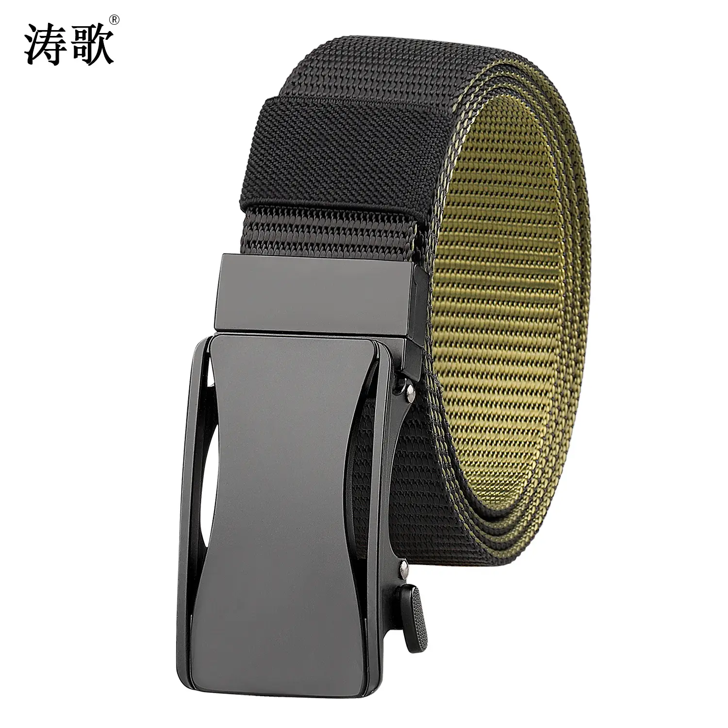 New Rotatable Buckle Nylon Belt Men's All-Match - Image 9