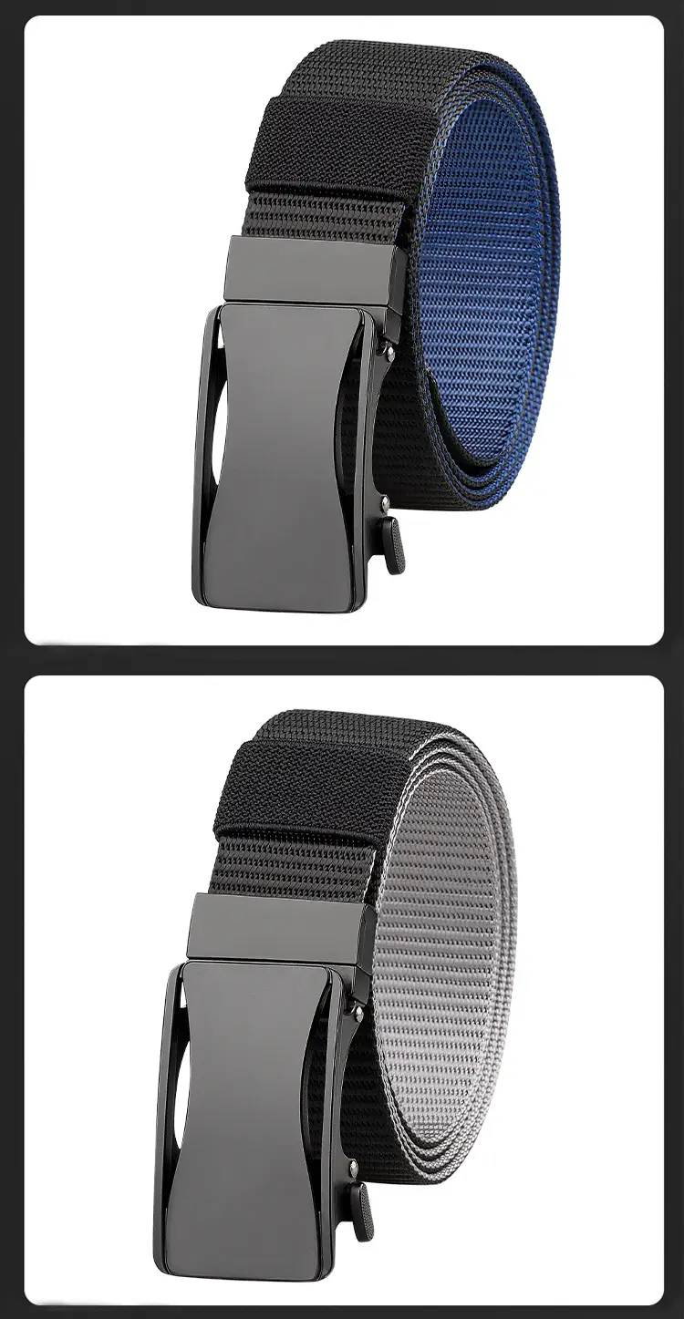 New Rotatable Buckle Nylon Belt Men's All-Match β feature 17