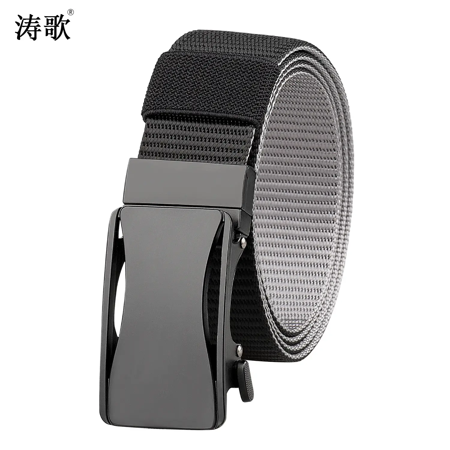 New Rotatable Buckle Nylon Belt Men's All-Match - Image 3