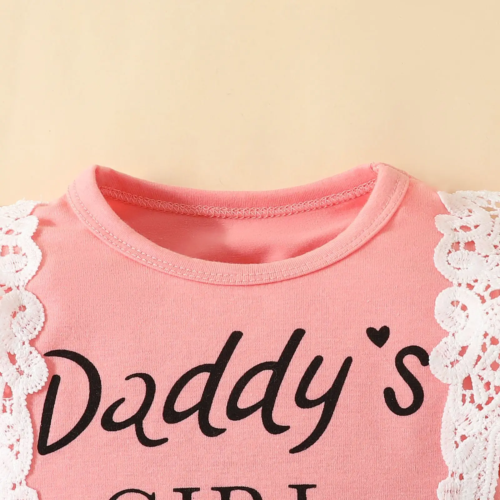 Baby Girl Mommy's World Pink Rose Trouser Set — feature 19