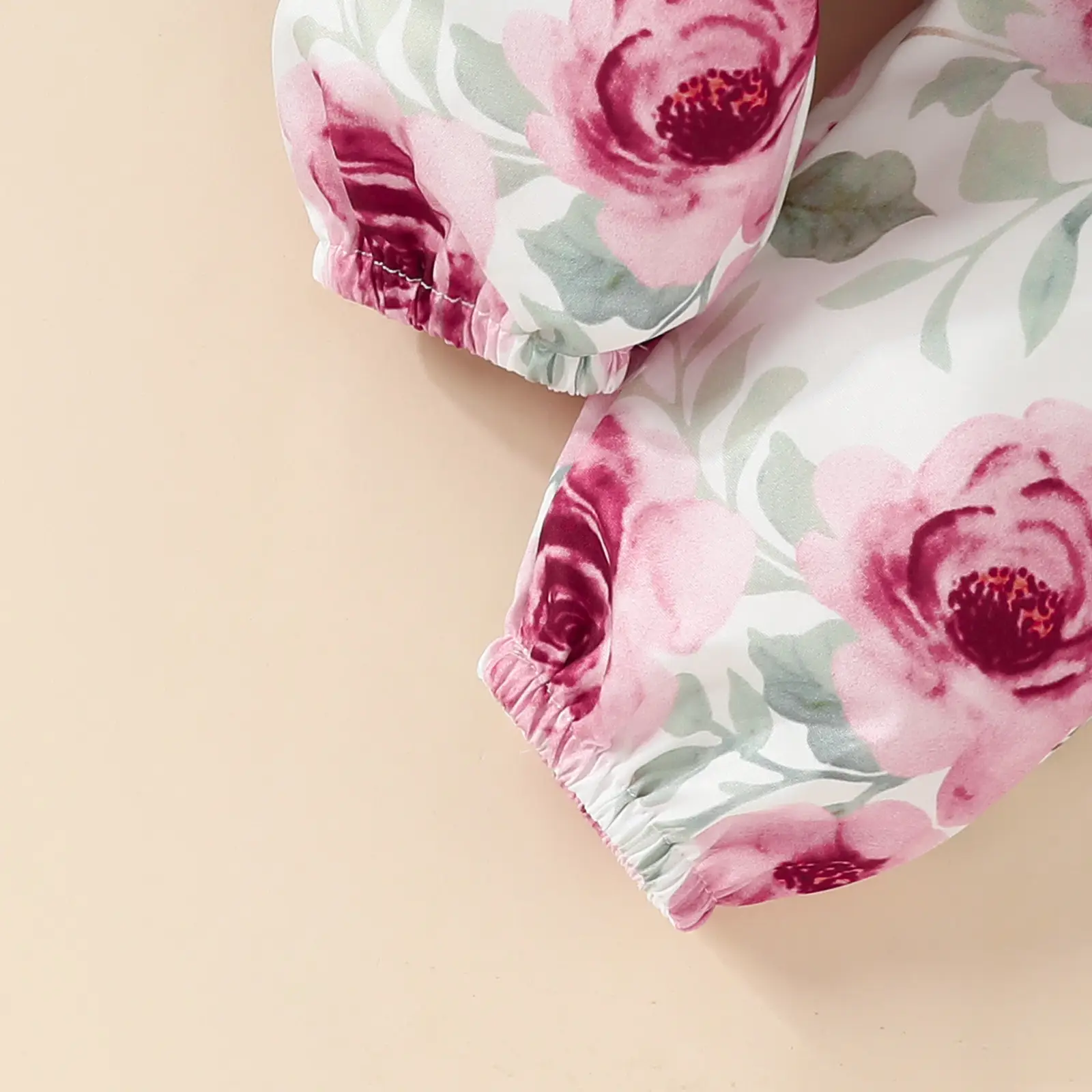 Baby Girl Mommy's World Pink Rose Trouser Set — feature 26