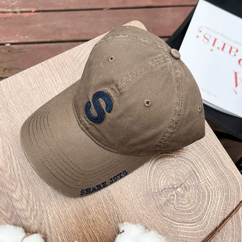 Pink Korean Style Women Cap with Embroidered Logo — feature 13