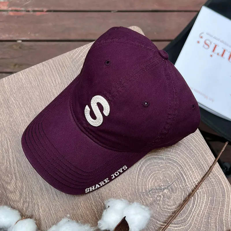 Pink Korean Style Women Cap with Embroidered Logo - Image 5