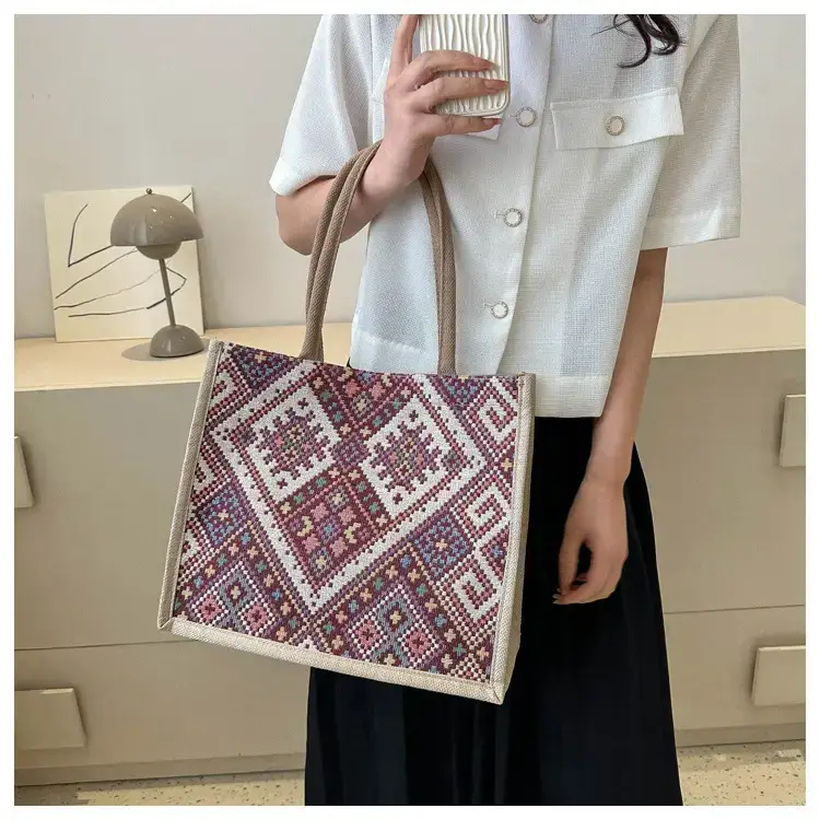 Large Capacity Ethnic Handbag for Women — feature 22