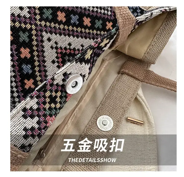 Large Capacity Ethnic Handbag for Women — feature 5