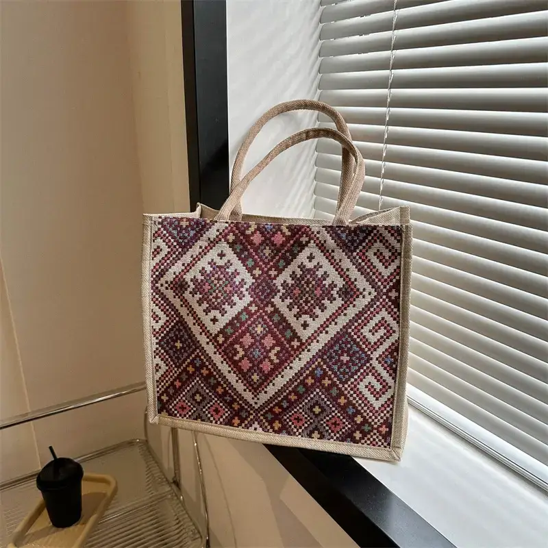 Large Capacity Ethnic Handbag for Women - Image 2