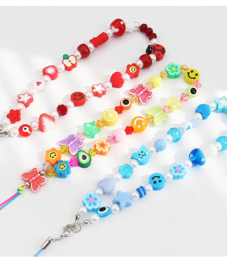 Colorful Cartoon Beaded Anti-Lost Lanyard Chain — feature 5