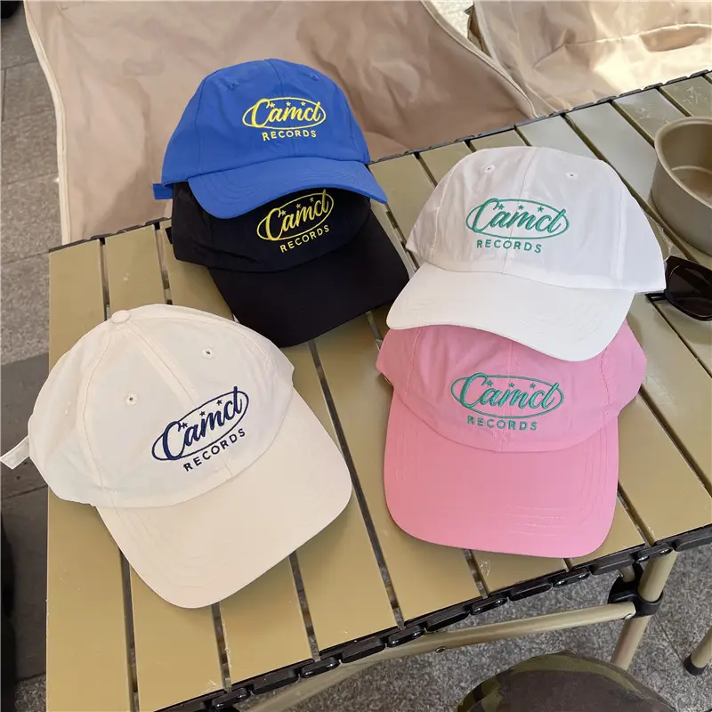 Women's White Camel Records Cap with Sunglasses - Image 6