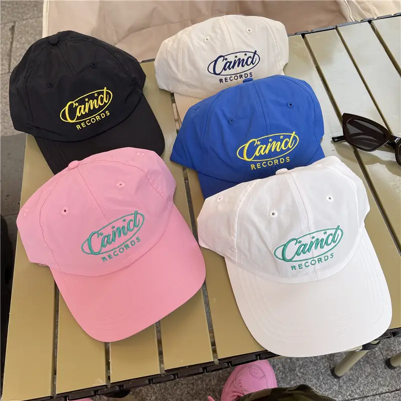 Women's White Camel Records Cap with Sunglasses - Image 7