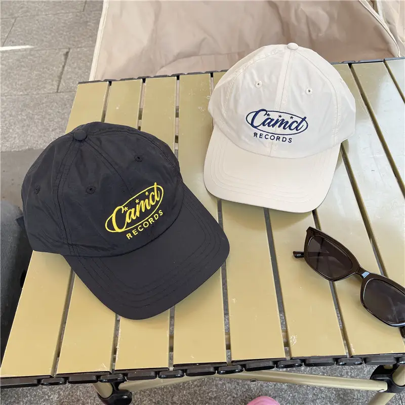 Women's White Camel Records Cap with Sunglasses - Image 8