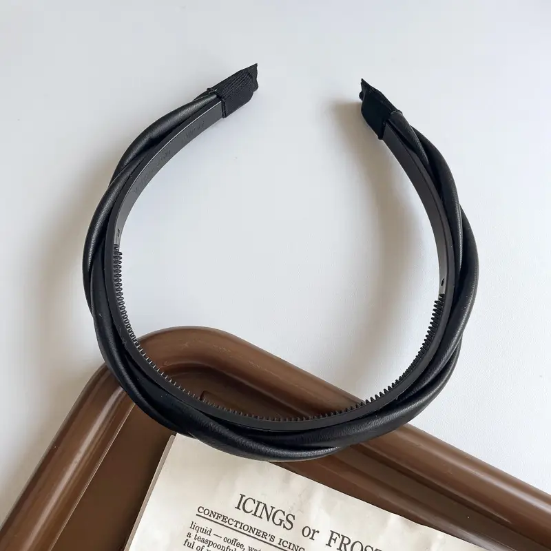 K-Style Cross Twist Hairpin Headband for Women - Image 3