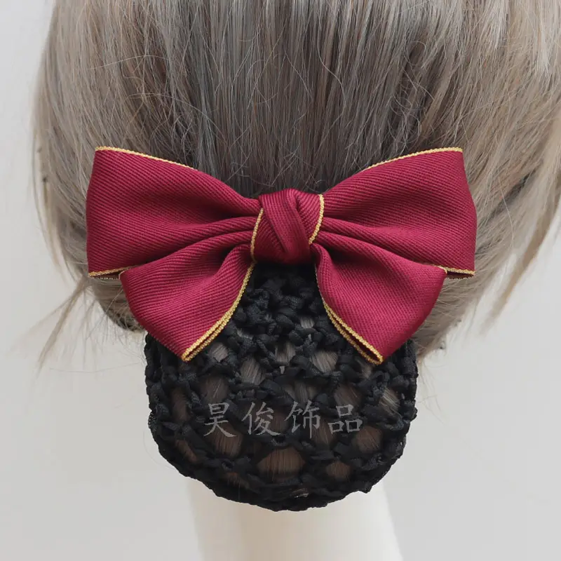 Pink Bow Hairpin for Hotel Staff - Image 10