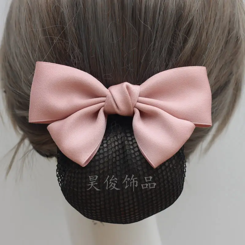 Pink Bow Hairpin for Hotel Staff - Image 13