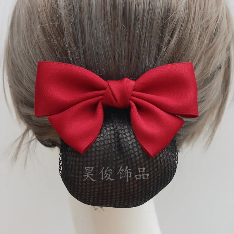 Pink Bow Hairpin for Hotel Staff - Image 17