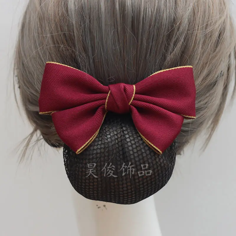Pink Bow Hairpin for Hotel Staff - Image 9