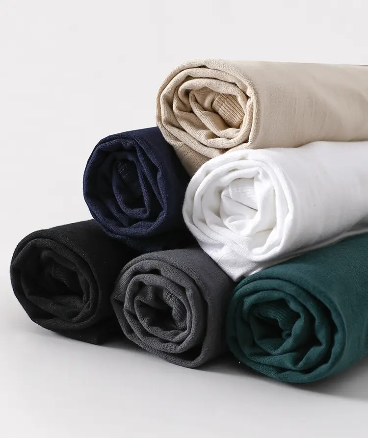 Heavy T-Shirt 250g Carbon Sanding Casual Loose Solid Color — feature 11