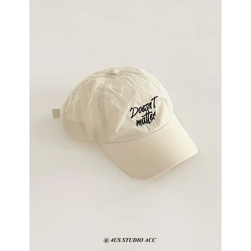 Women's Beige "Doest Waiter" Cap Summer Wear - Image 12