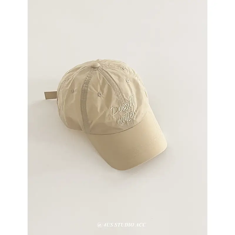 Women's Beige "Doest Waiter" Cap Summer Wear - Image 6