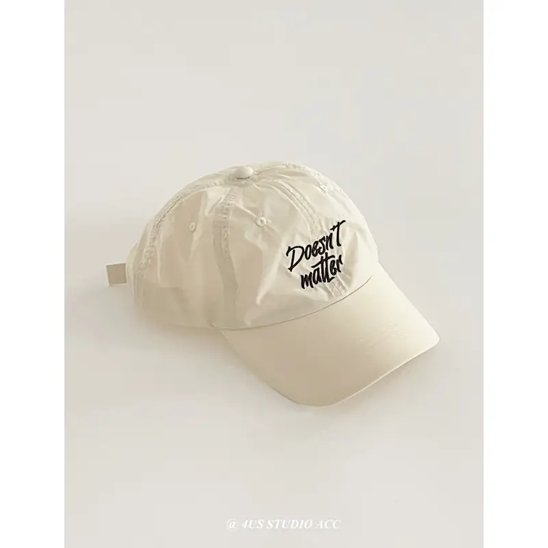 Women's Beige "Doest Waiter" Cap Summer Wear - Image 7