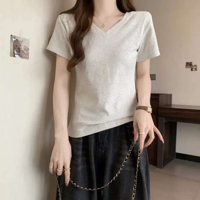 Kajiayin# K003# gray (V collar)