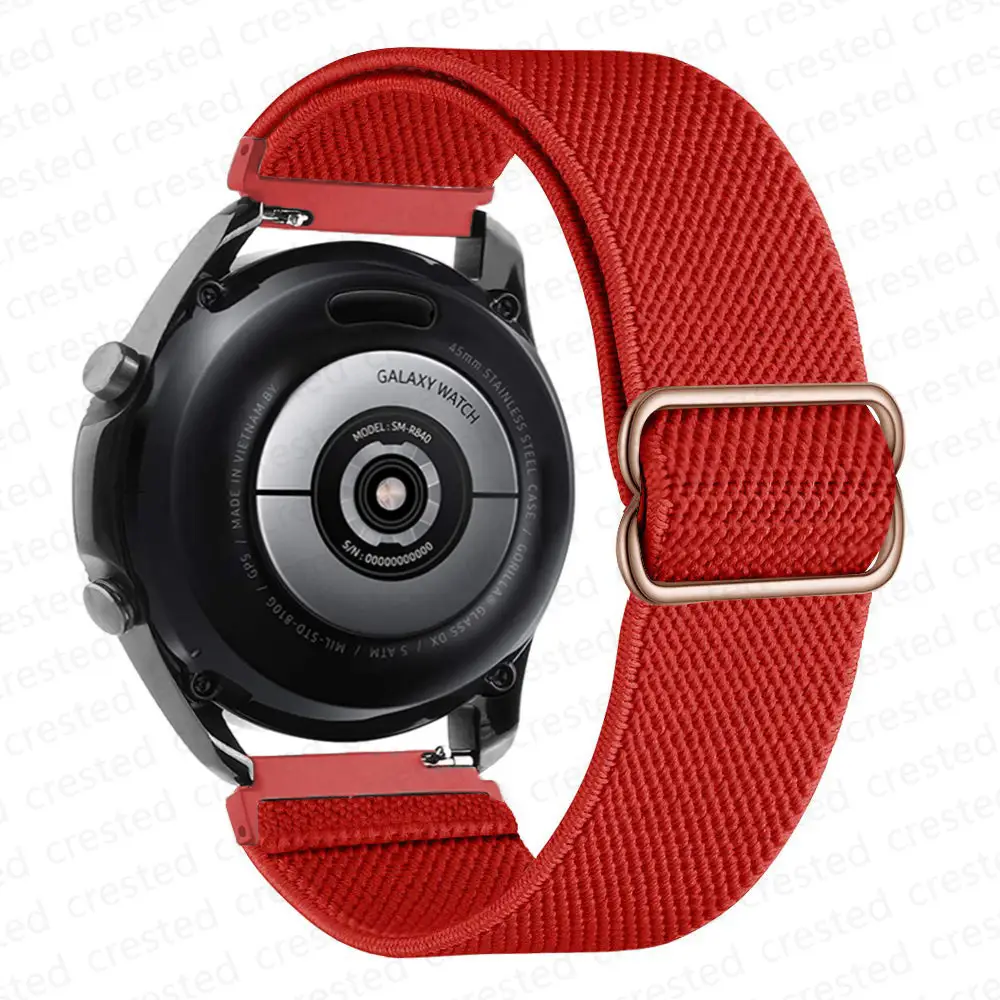 Galaxy Watch 5 Pro with Red Nylon Strap - Image 5