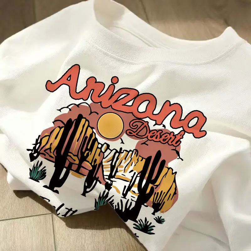 Women White Elephant Print T-Shirt Short Sleeve Korean Style — feature 13