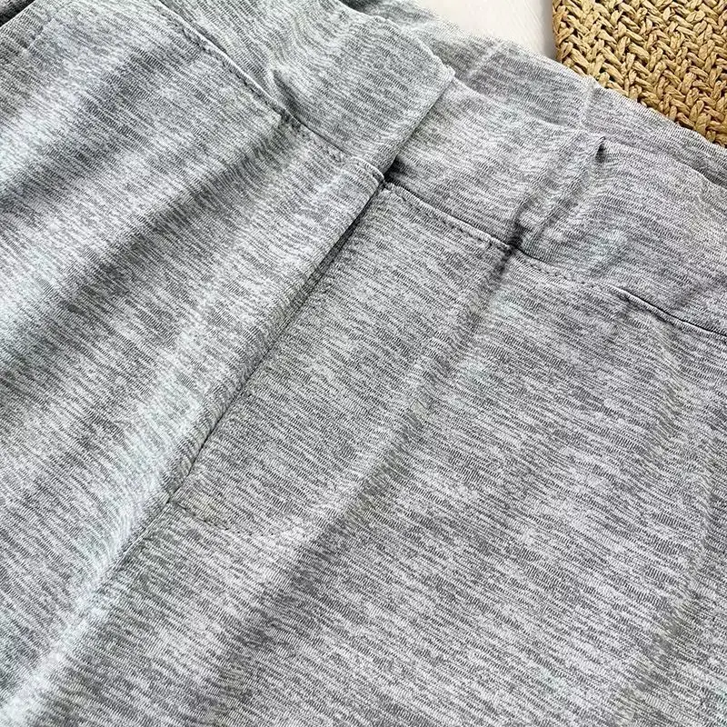 Autumn Moisture-Wicking Sports Leggings Pants Grey — feature 13