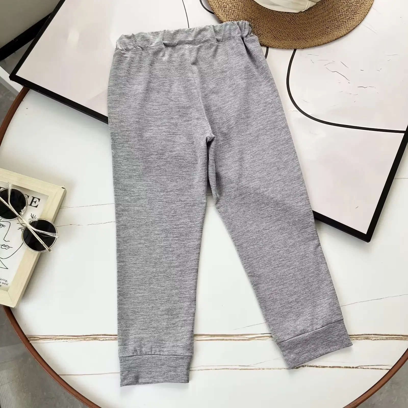 Autumn Moisture-Wicking Sports Leggings Pants Grey — feature 7