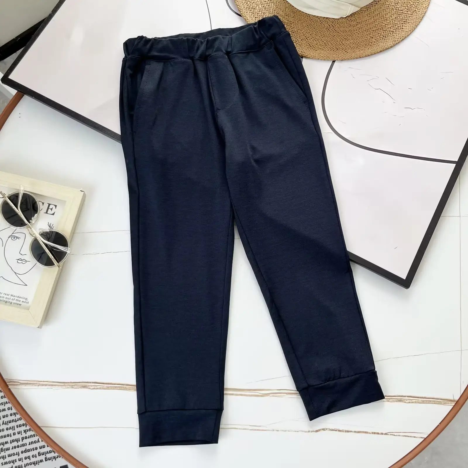 Autumn Moisture-Wicking Sports Leggings Pants Grey