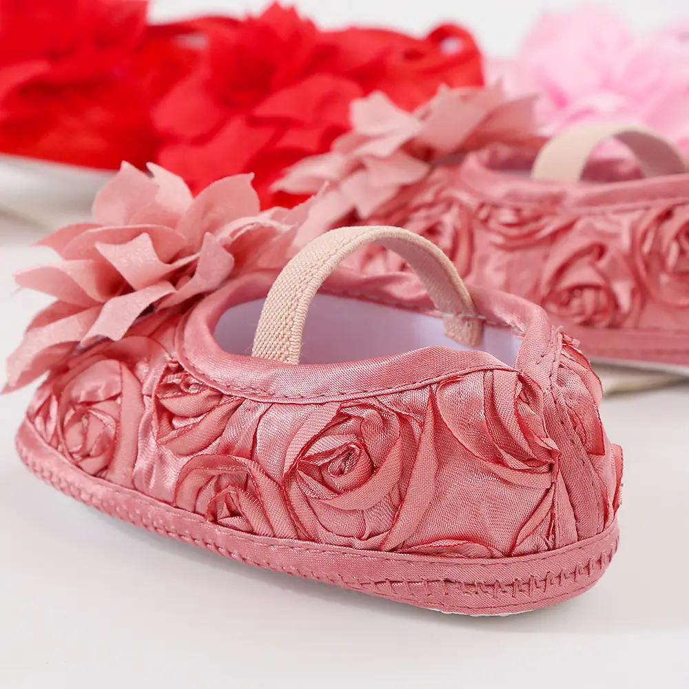Baby Shoes Hair Band Set 0-1 Years Old Baby Shoes 2-4-6-August Soft Sole Toddler Shoes Instagram Fashion — feature 5