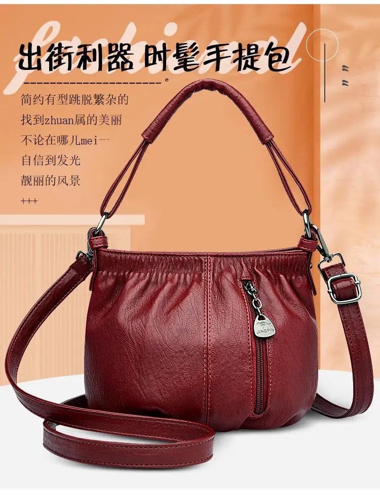 Grey Shoulder Crossbody Bag for Women — feature 1