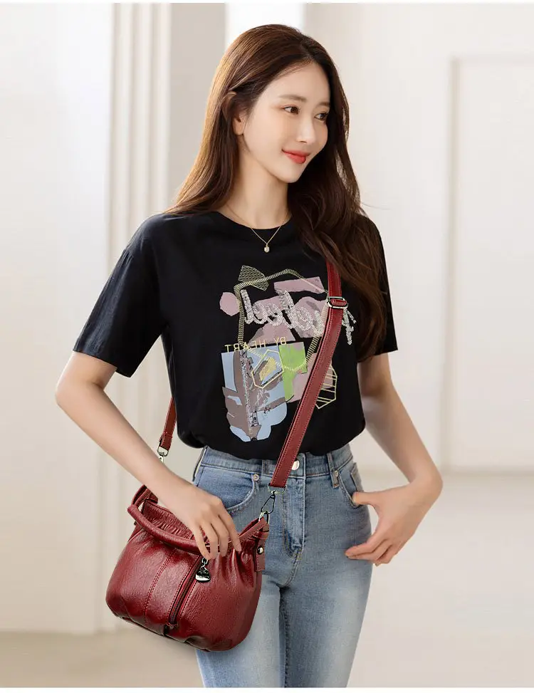 Grey Shoulder Crossbody Bag for Women — feature 10