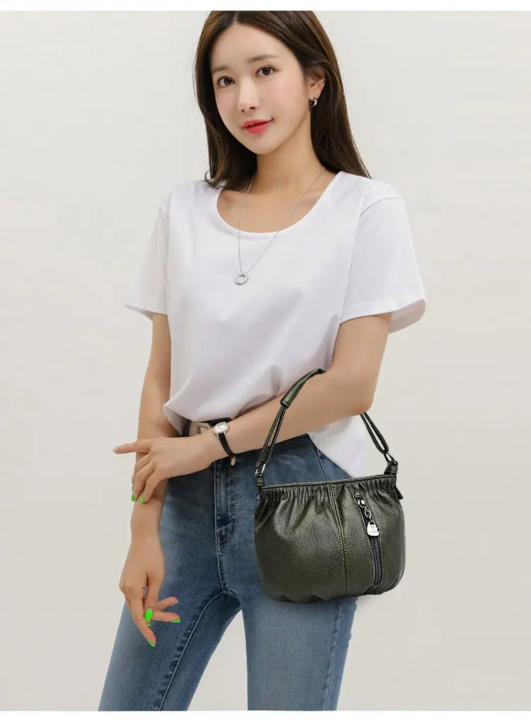 Grey Shoulder Crossbody Bag for Women — feature 11