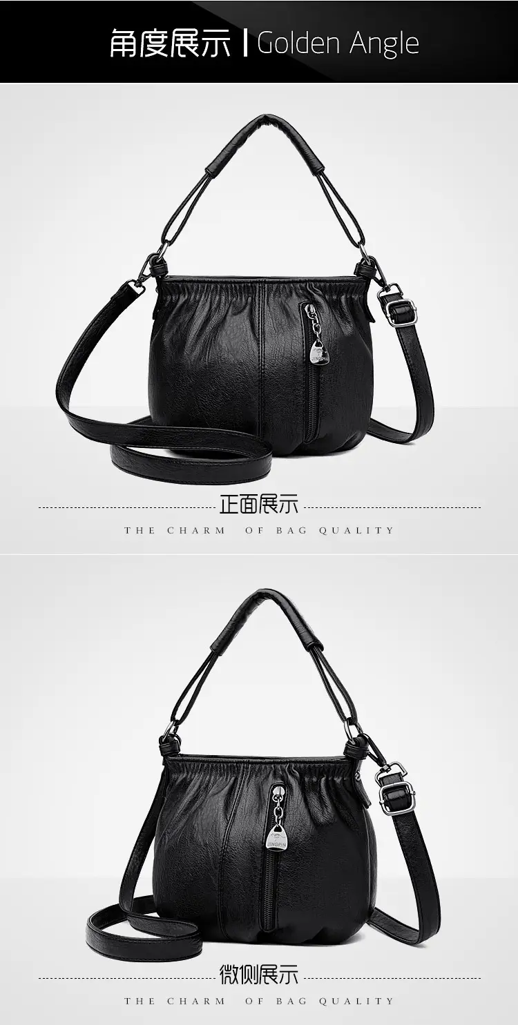 Grey Shoulder Crossbody Bag for Women — feature 16