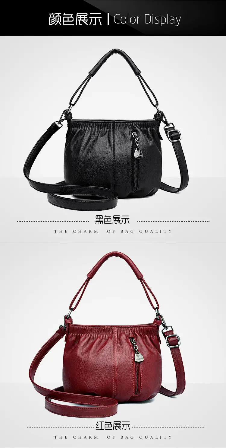 Grey Shoulder Crossbody Bag for Women — feature 19