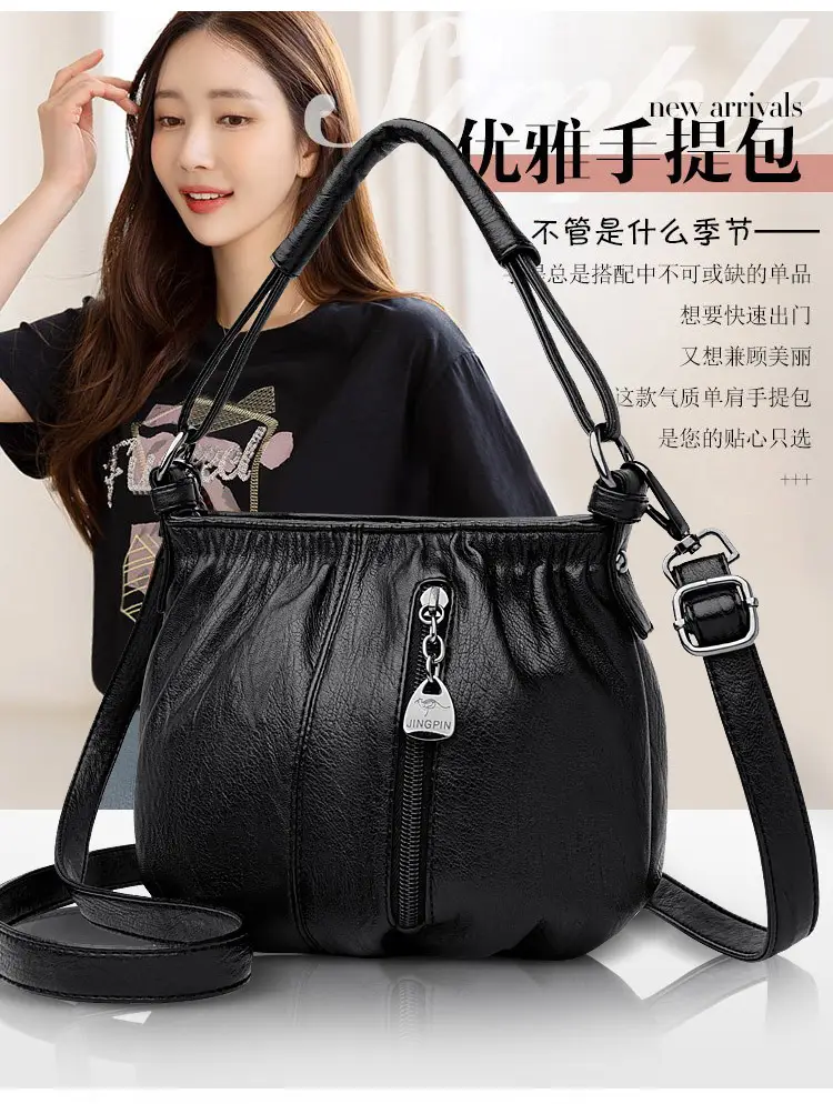 Grey Shoulder Crossbody Bag for Women — feature 2