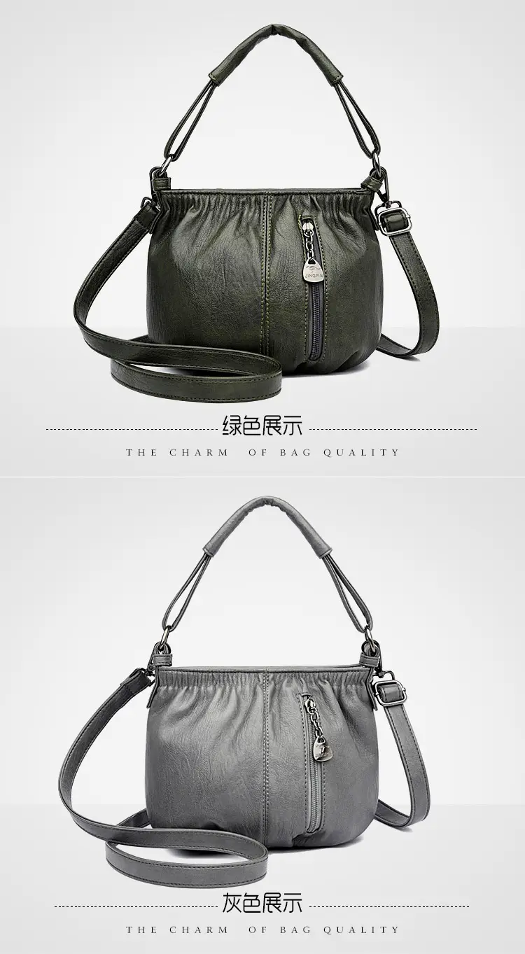 Grey Shoulder Crossbody Bag for Women — feature 21