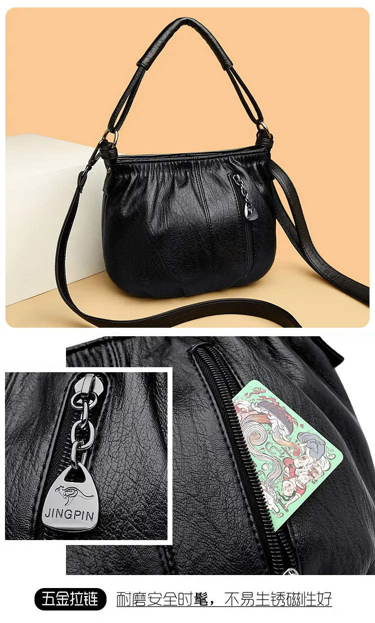 Grey Shoulder Crossbody Bag for Women — feature 4