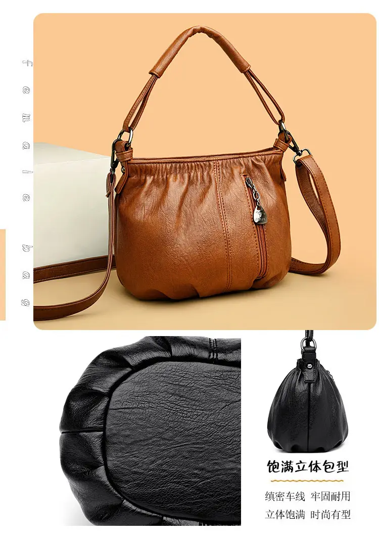 Grey Shoulder Crossbody Bag for Women — feature 6