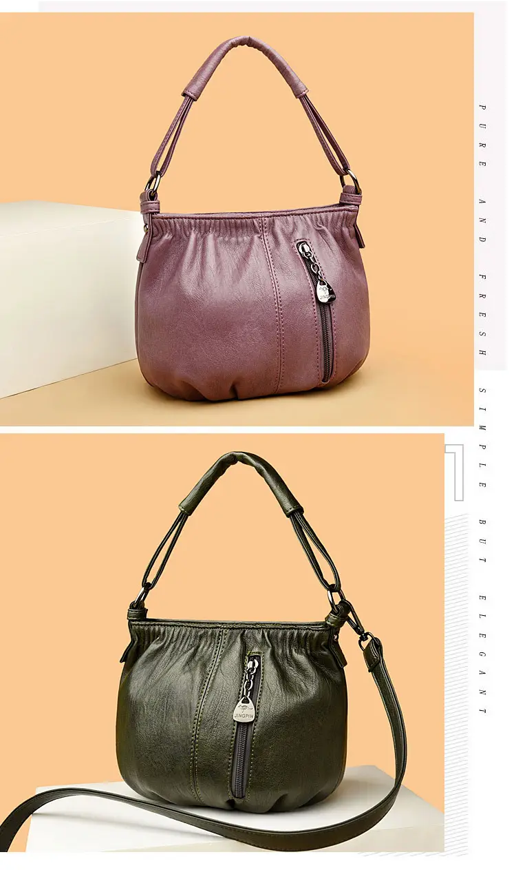 Grey Shoulder Crossbody Bag for Women — feature 8