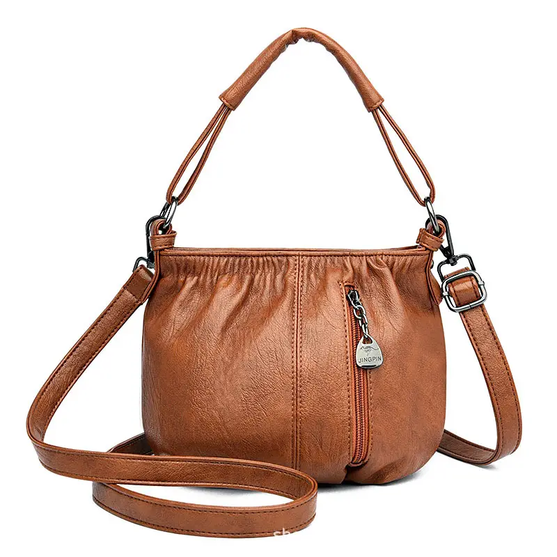 Grey Shoulder Crossbody Bag for Women - Image 6