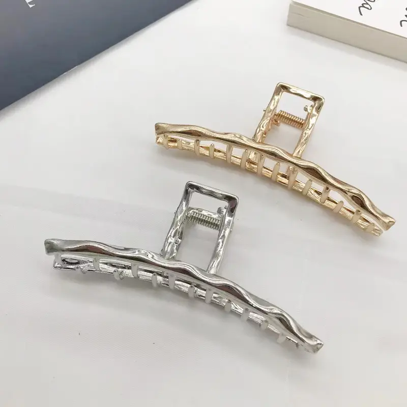 Luxury Silver Shark Clip for Hair — feature 3