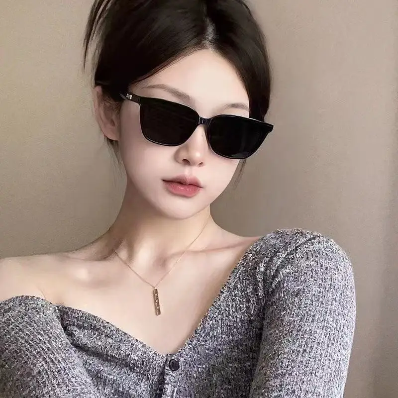 2024 New Style Anti-Ultraviolet Sunglasses Black - Image 8
