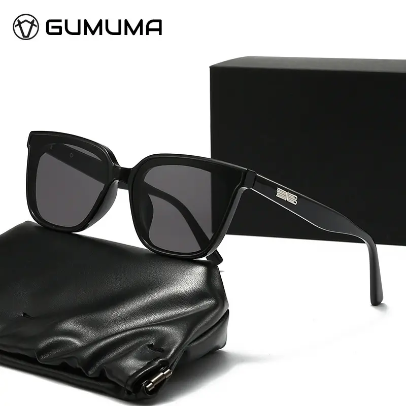2024 New Style Anti-Ultraviolet Sunglasses Black - Image 9