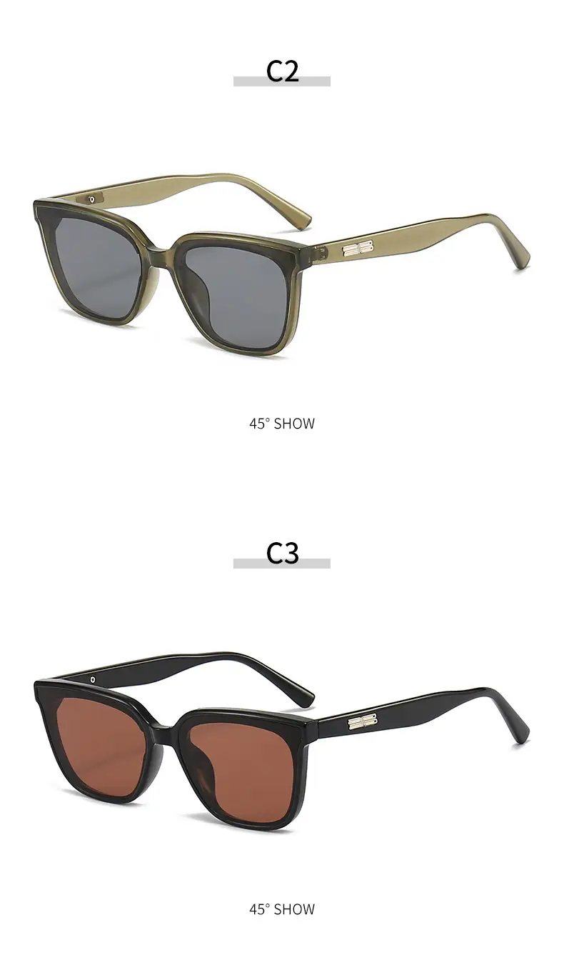 2024 New Style Anti-Ultraviolet Sunglasses Black β feature 9