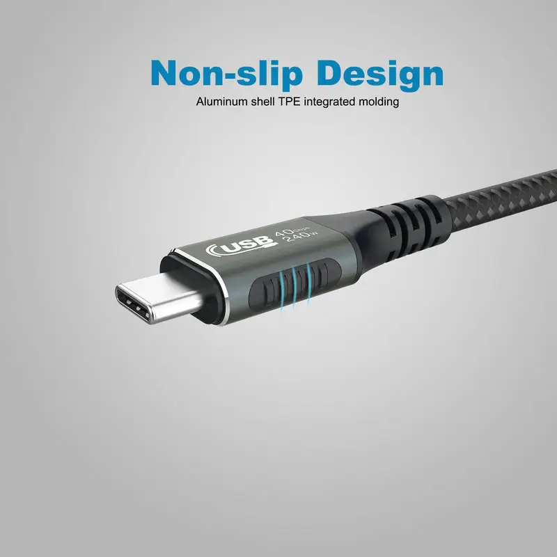 USB4.0 Type C Bidirectional Fast Charging Cable 8K HD - Image 2