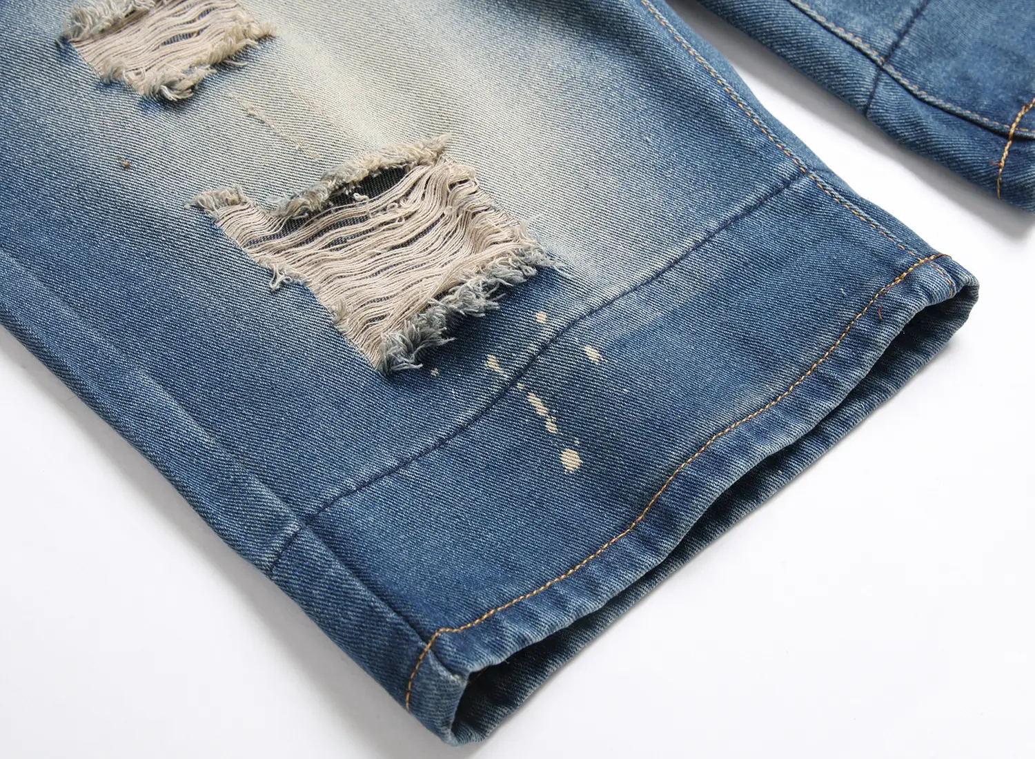 Ripped Denim Shorts for Men 2023 Summer — feature 25