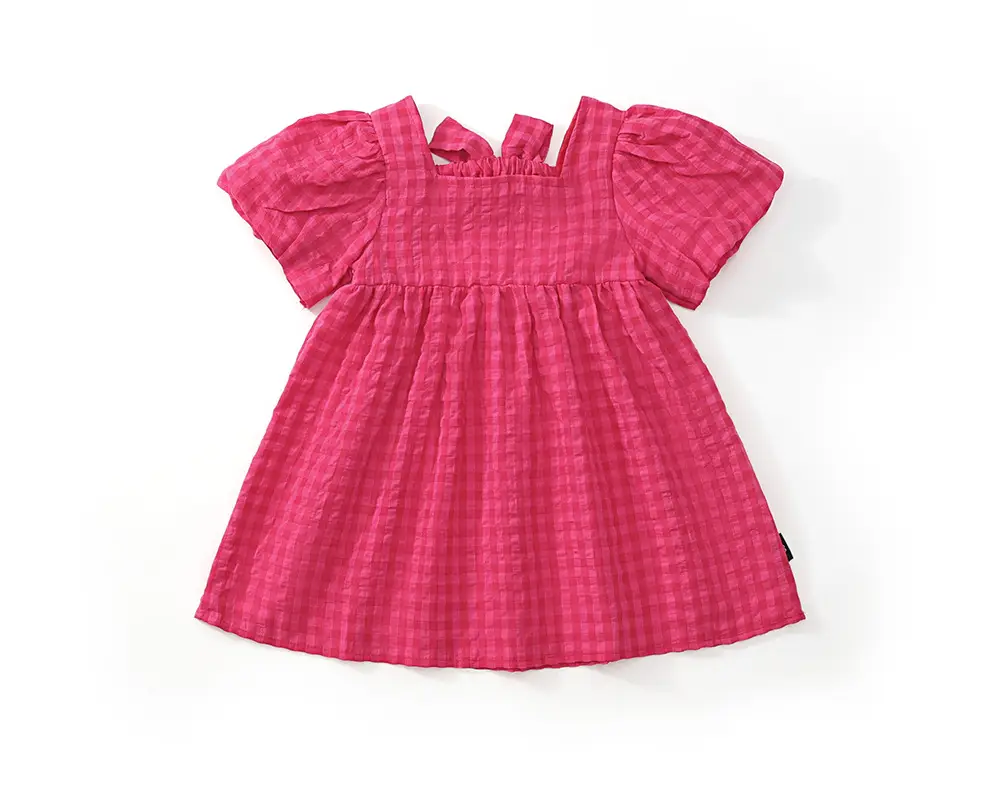 Mdd Girls Red Puff Sleeve Skirt Dress 2025 — feature 10